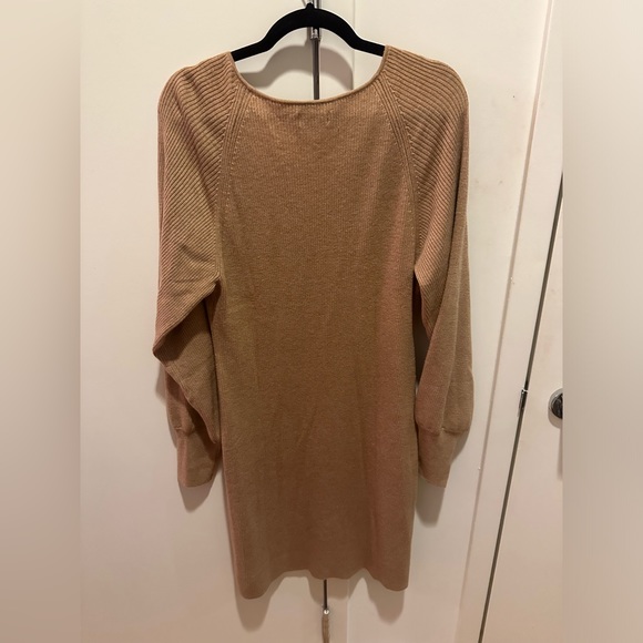 NWOT GAP Merino Wool-Blend Midi Sweater Dress - Picture 2 of 5